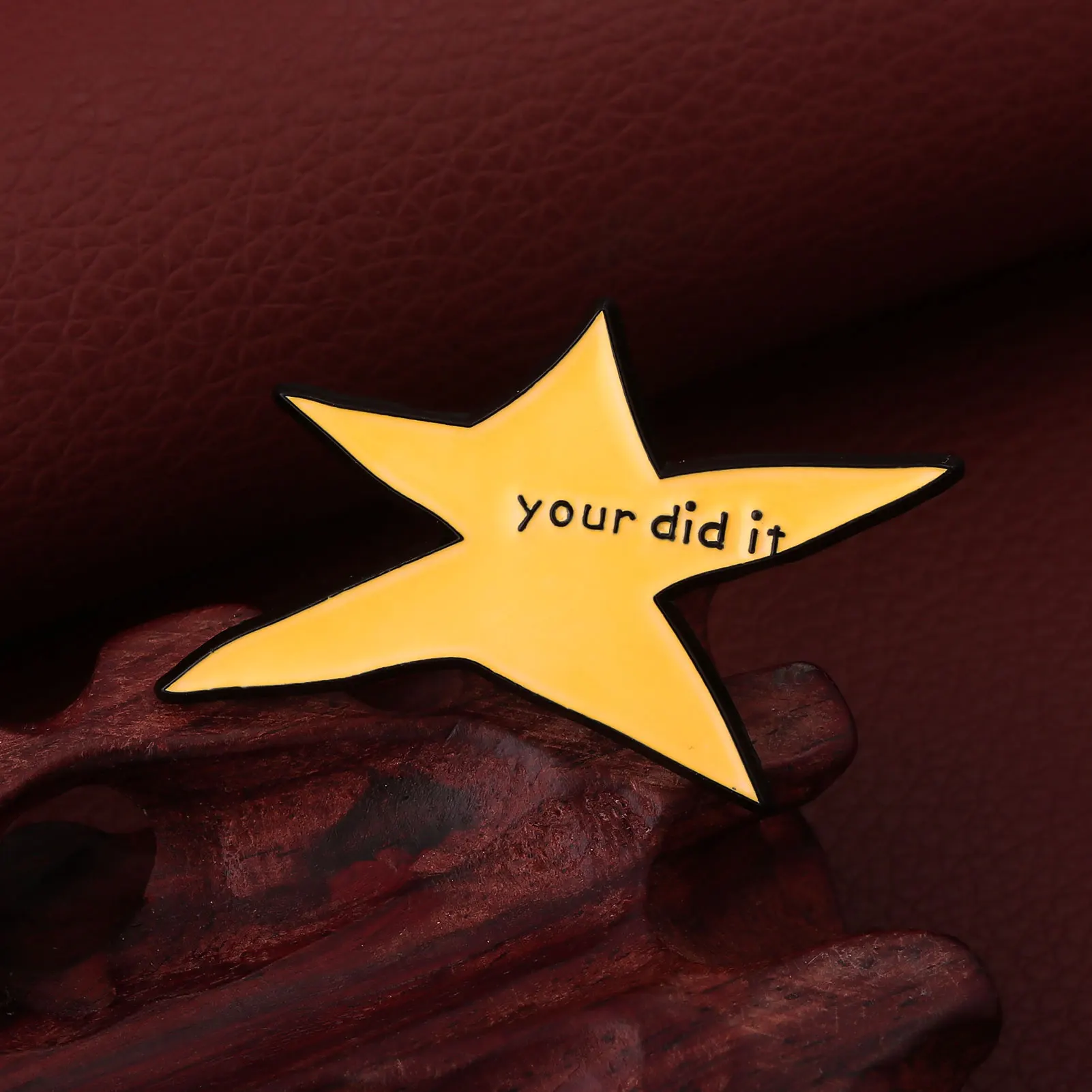 Your Did It Meme Star الأوروبية الأمريكية موضة المينا دبوس مضحك شارة معدنية بروش للنساء الرجال التلبيب حقيبة مجوهرات اكسسوارات