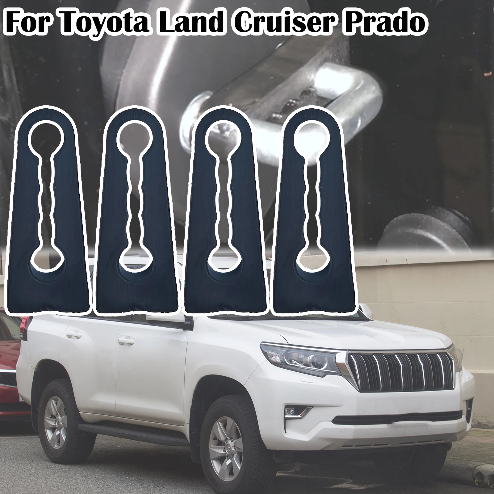

Для Toyota Land Cruiser Prado J150 J120 Lexus GX 400/460 Демпфер дверного замка Буферный глушитель Уплотнение Амортизирующая демпфирующая защита