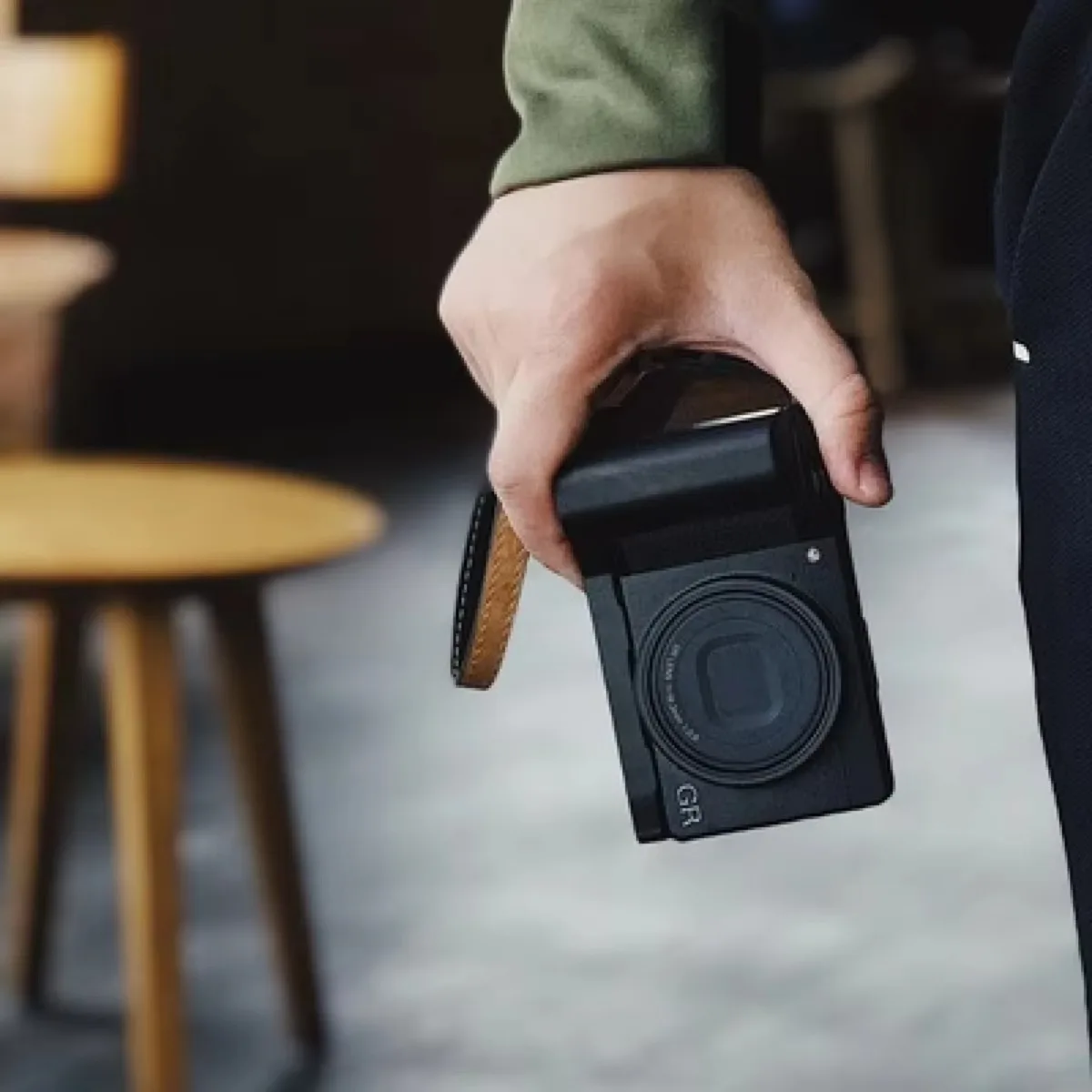 لريكو GR3 GR3X GRIII GRIIIX Arca-السويسرية RRS الخشب الحبوب اليد L نوع قوس ترايبود الإفراج السريع لوحة قاعدة قبضة مقبض