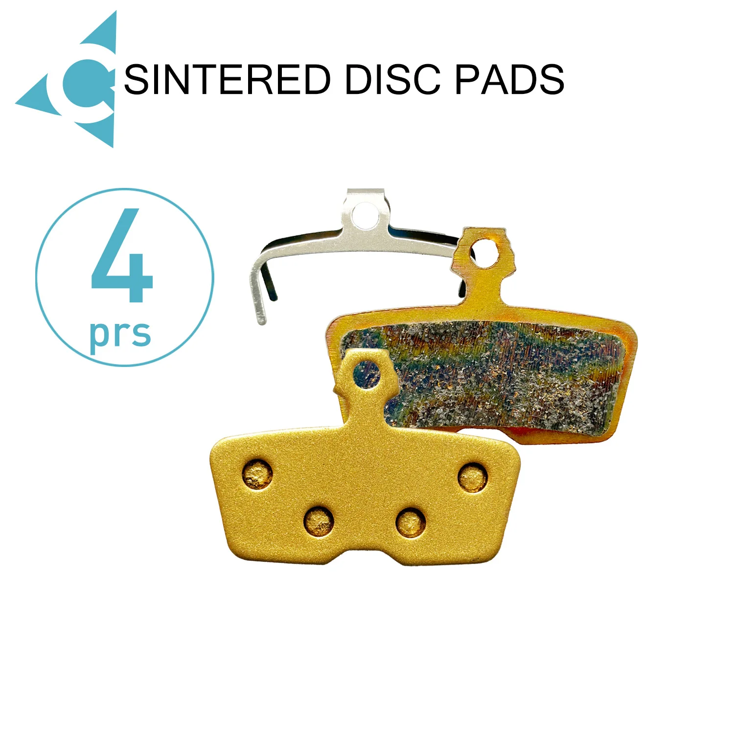 4 Pairs Sintered Brake Pads for Avid Code 2011 Avid Guide RE Bike Accessories High Performance Brake Pads for Mountain Bike