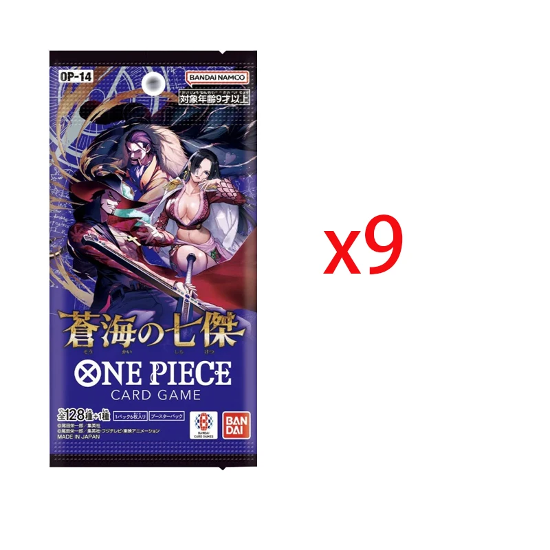 New BANDAI ONE PIECE Card Game The Azure Sea's Seven OP-14 Booster