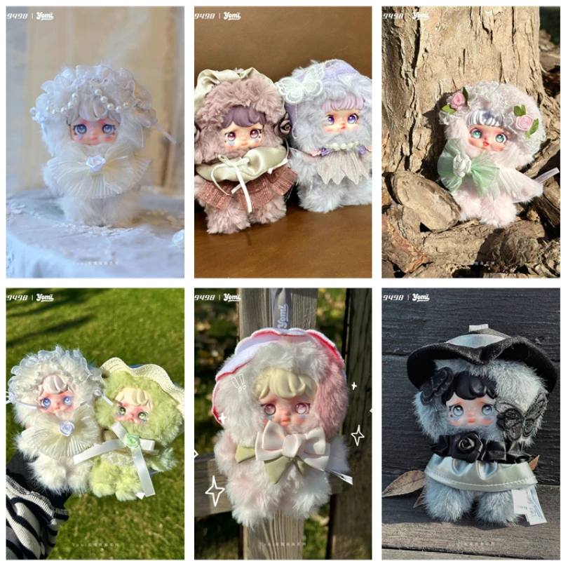 

Yomi Nocturne Rose Series Виниловая глухая коробка для лица Аниме Фигурки Милая кукла Сумка Подвеска Таинственная коробка Подарок для девушки Украшение комнаты Подарки