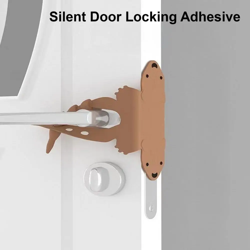 

Мягкий регулируемый силиконовый чехол для дверного замка 22 см, снижающий шум, буфер для замка, подходит для большинства дверей детской комнаты