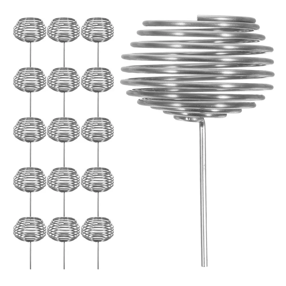 20Pcs Bonsai Fertilizer Basket Stainless Steel - Spherical Wire Plant Nutrition Container for Indoor Outdoor Gardening