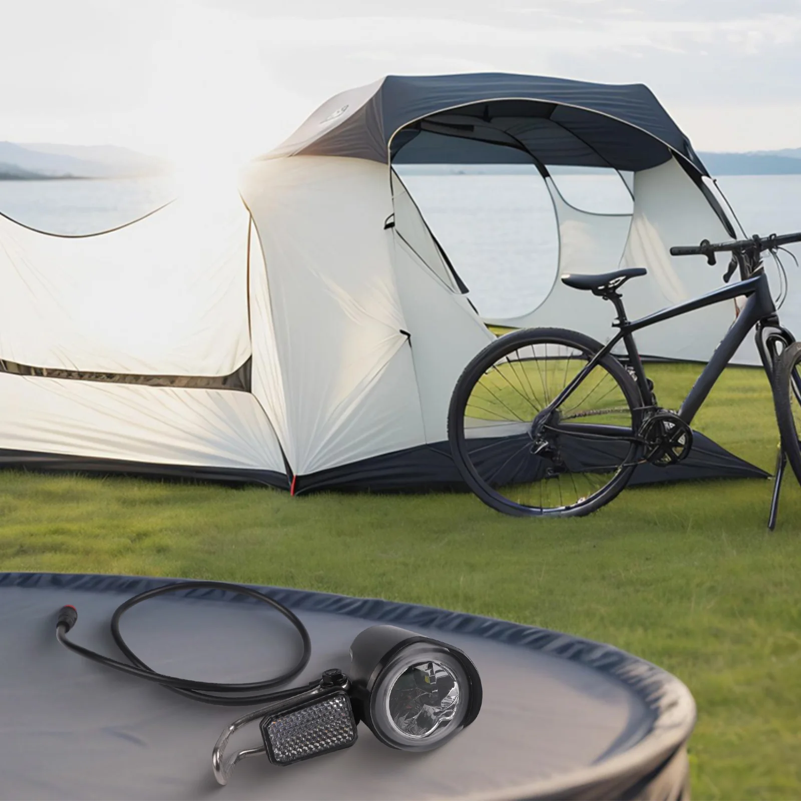 

Ebike Led Light Front Light //////////Electric Bicycle ////////////E-Bike Front Light Spotlight Cycling Parts Accessories 6-60V