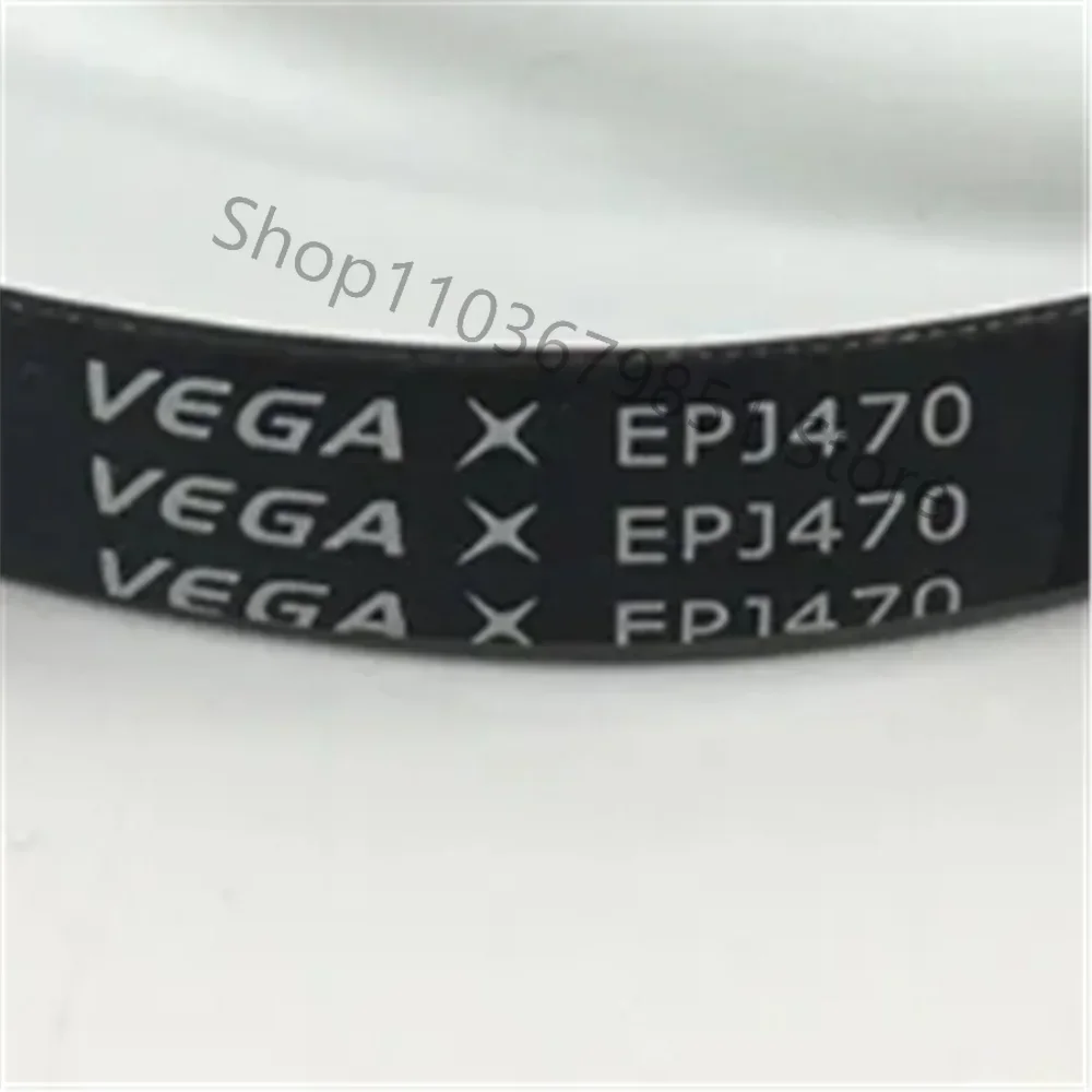 2pcs motor belt Vega rubber multi-groove belt EPJ 470 EPJ470 6 ribs conveyor belt roller running mechanical small belt