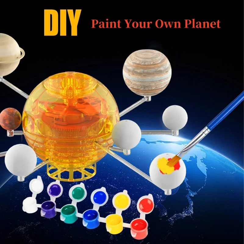 STEM Solar System Model Kit for Kids 5
