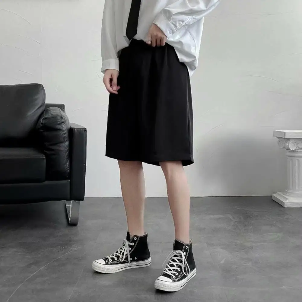 Lightweight Breathable Shorts Men Summer Shorts Men's Summer Sport Shorts Ultra-thin Ice Silk Fitness Pants Mid-rise Wide Leg