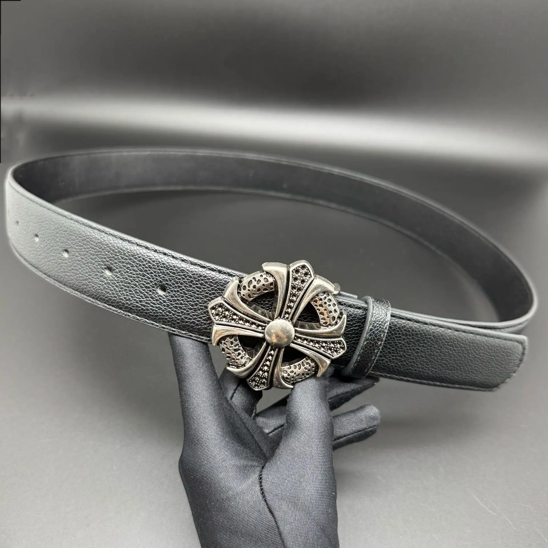 القوطية Y2K النساء الرجال أحزمة القوطي السيدات الهيب هوب الشرير برشام الهيكل العظمي طباعة حزام خصر الجينز زنار