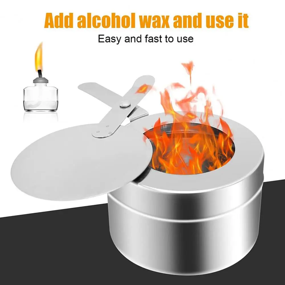 Mini Alcohol Stove Anti-Rust Alcohol Furnace Handle Design Cooking  Convenient Spirit Burner Alcohol Stove