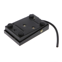 AC 250V 10A Heavy Duty Metal Momentary Electric Power Antislip Foot Pedal Switch