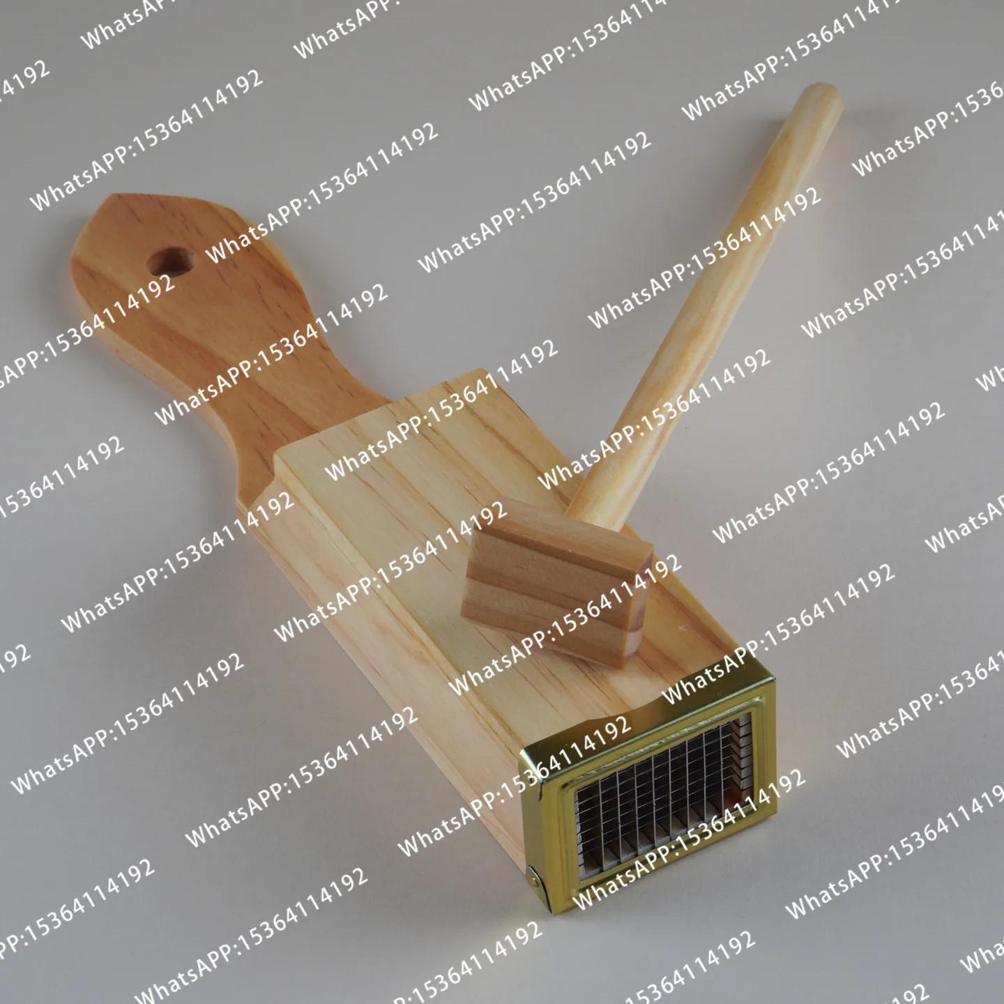 Wooden Agar Push Cutter Yokan Slicer Japanese Wagashi Cutting Tool for Agar Jelly Dessert Homemade Baking Pastry Cutter
