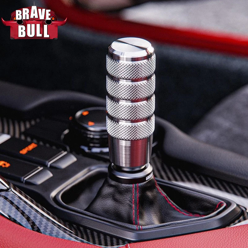 

Aluminum alloy hand-automatic transmission conversion universal accessory shift knob with unique design and good texture