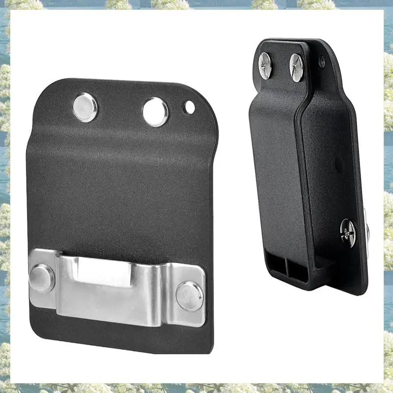 2 pacote coletor de fita, suporte de fita métrica para cinto, clipe de cinto de fita métrica de baixo perfil, cinto de ferramenta de até 2 polegadas, acessórios de fita