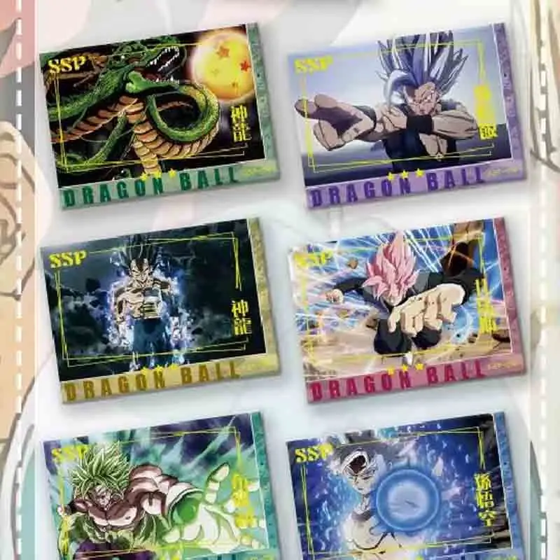 Dragon Ball Collection Cards Box DK Mental Puzzle CP  Rare Character Card Classic Anime Cards Children\'s Birthday Gifts