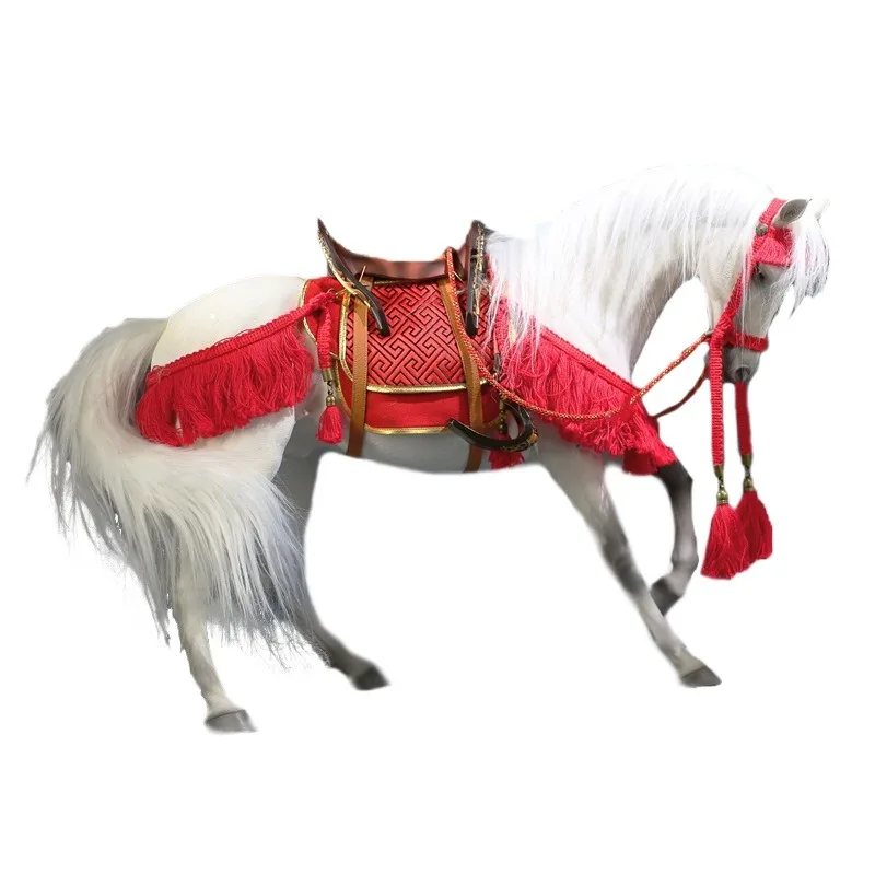 Sweat blood BMW simulation animal model soldier, mount, home decoration, soldier