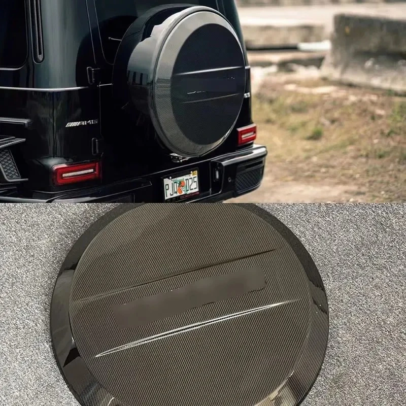 

Для Mercedes Benz W464 G Class G350 G500 G63 чехол для запасного колеса из углеродного волокна, комплект кузова автомобиля