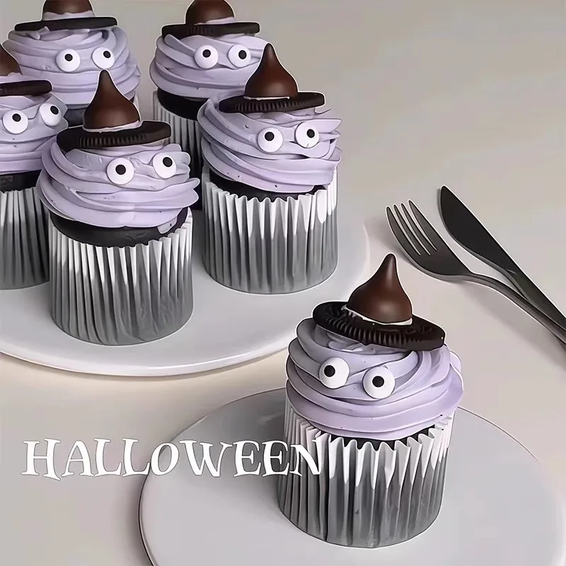 Decoraciones para Pasteles de Halloween, Galletas Oreo, Gorro de Gota de Agua, Perlas de Azúcar, Adornos Festivos, Marca Bedolf