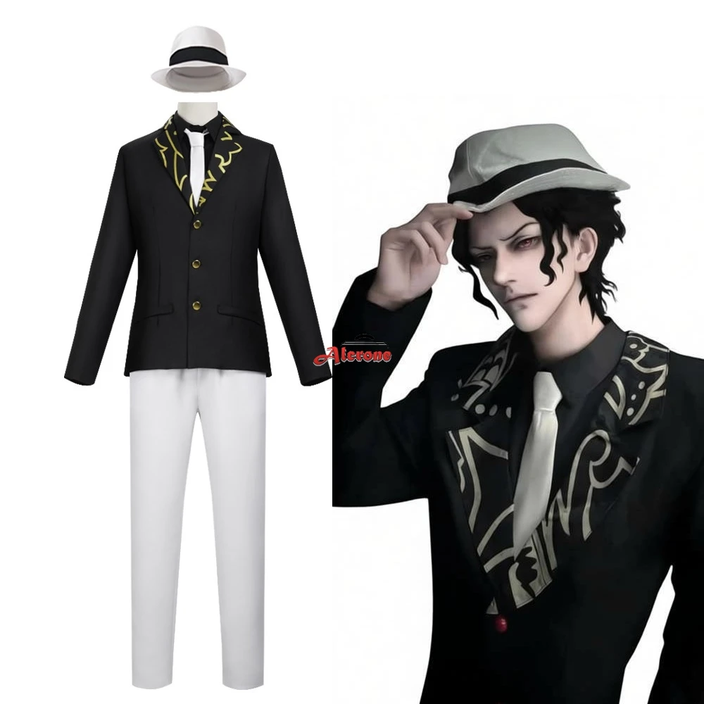 

Kibutsuji Muzan Demon King Anime Cosplay Costume Suits Hat Halloween Carnival Cosplay Kibutsuji Muzan Outfits