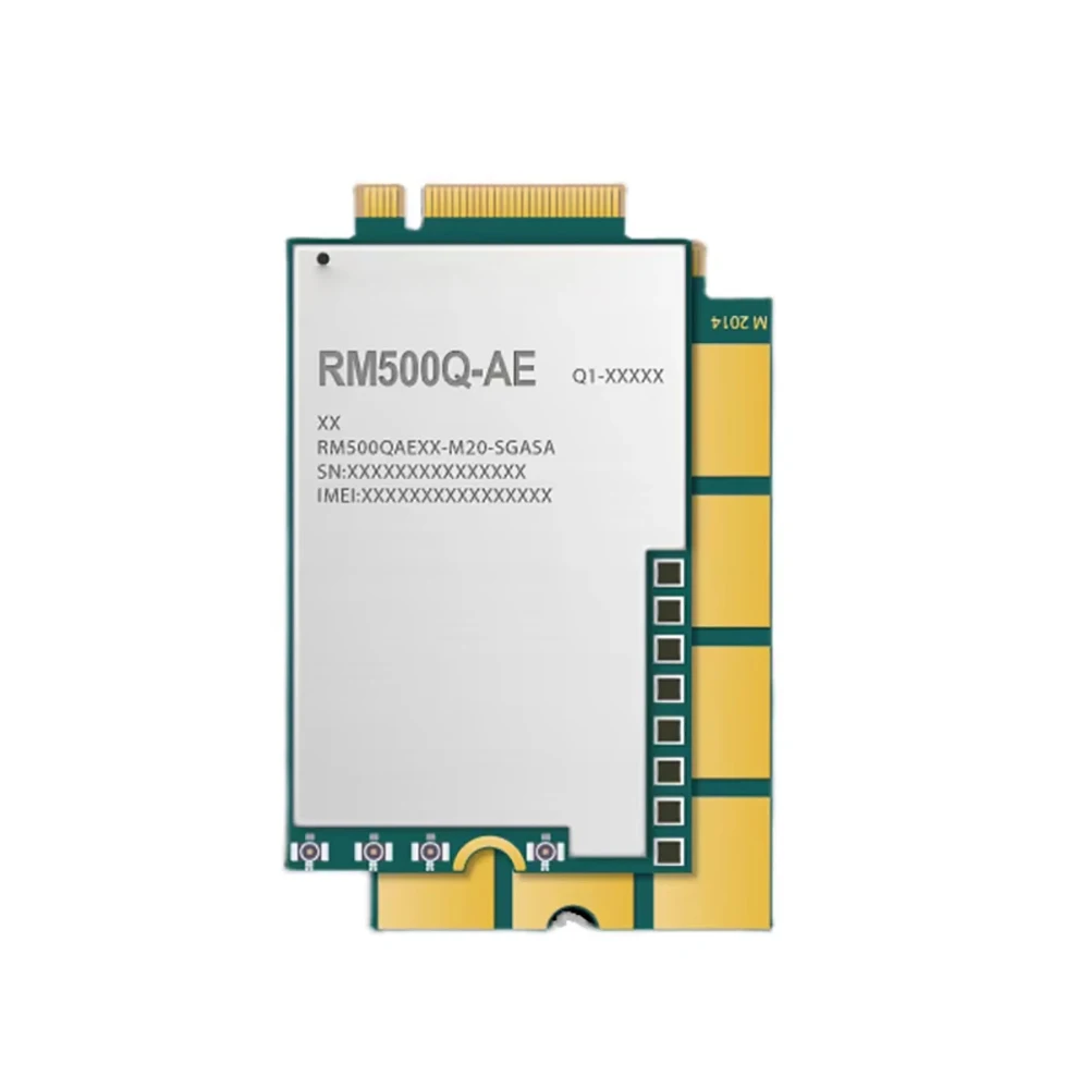 

Новый модуль RM500Q-AE 5G 4G 3G Multi-mode M.2 с поддержкой NR 3GPP Release 15 NSA&SA Sub-6GHz MIMO LTE Cat18 и GNSS-приемником