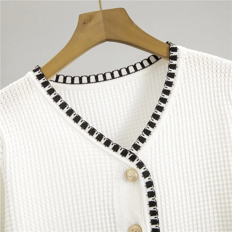 2-teiliges Set, muslimische Strick-Outfits, Damen-Strickjacke, Pullover, Knöpfe, Taschen, gestrickt, weites Bein, Hosenanzug, lässige Strickwaren, Herbst 2025