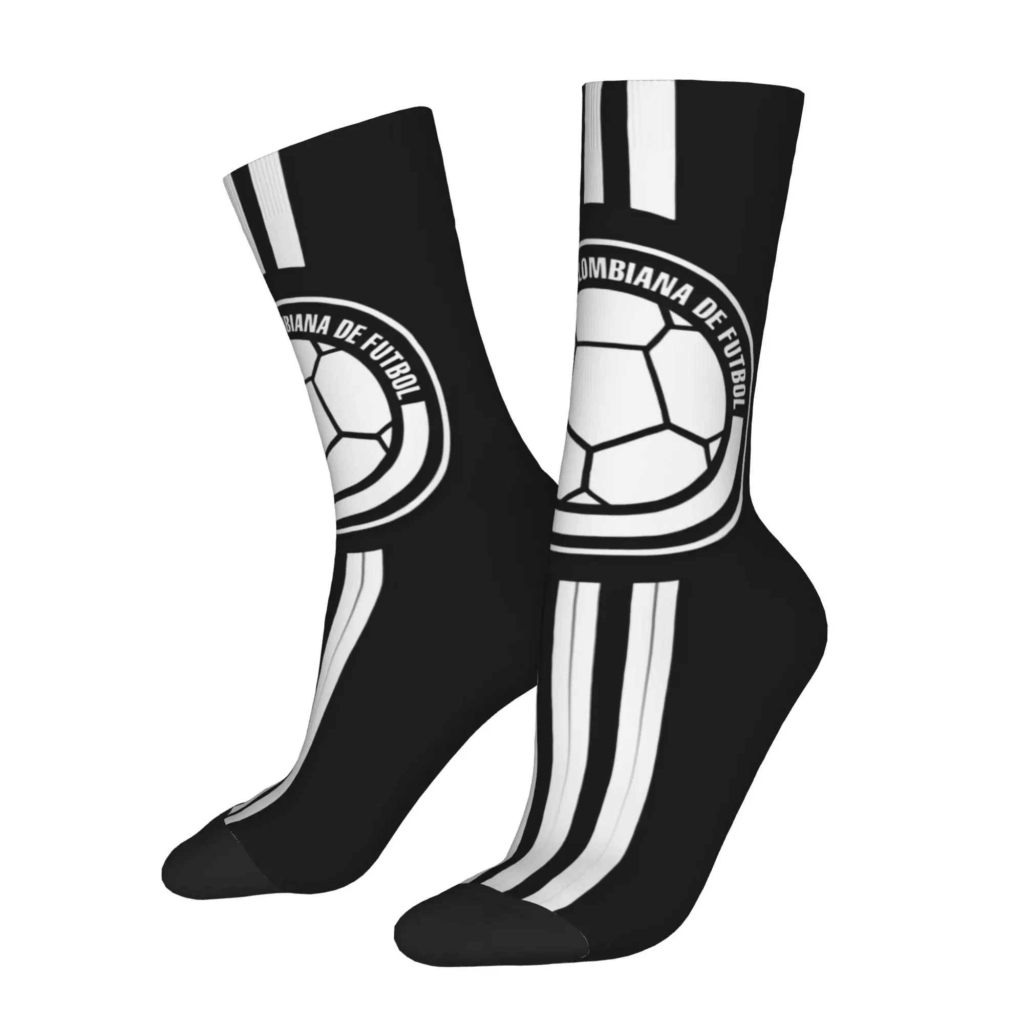 Hip Hop Vintage Colombia Crazy Men's compression Socks Unisex  Harajuku Seamless Printed Funny Sock Match Day Essentials