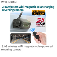 AHD Car Rear Camera Remote Control WiFi Wireless Solar Night Vision Rear view Camera For Truck Bus Reversing Parking Monitoring