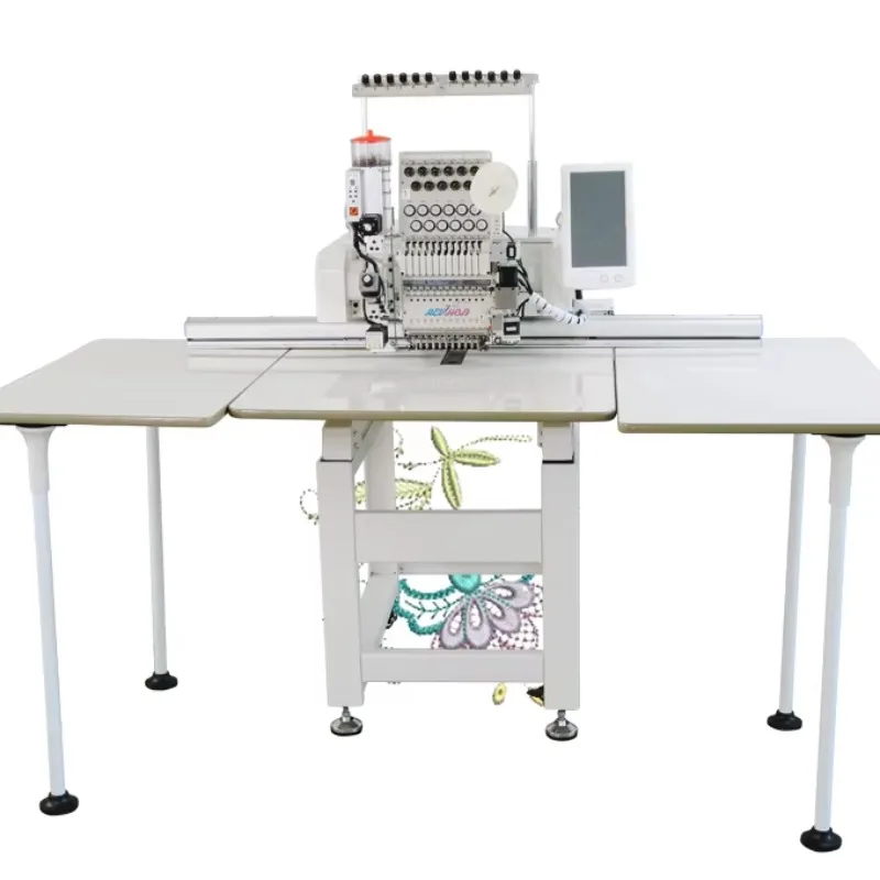 Computer Embroidery Machine Single Head Large Working Area China Factory Flat Embroidery Equipment