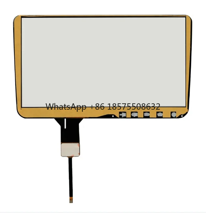 Universal 9 Inch GT911 Capacitive Touch Digitizer For Android Car DVD Navigation Touch Screen Panel Glass With Button