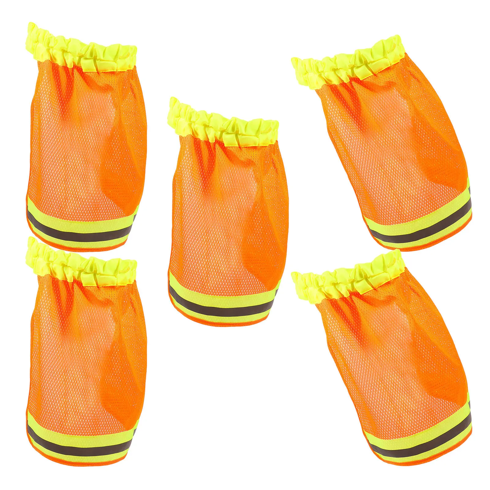 

5Pcs Hard Hat Sun Shade Cover Full Brim Neck Protection Uv Resistant Lightweight Foldable Accessories for Outdoor Workers