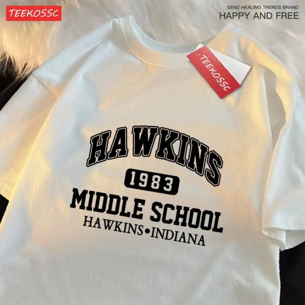 T-Shirt homme Hawkins streetwear oversize