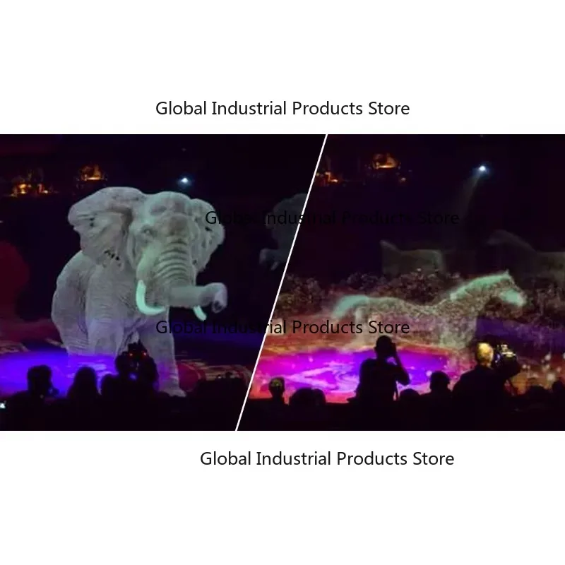 3D Hologram Projection Screen Hologauze 3 M X 5 M Size for Visual Effects Show Performance Stage Production Props