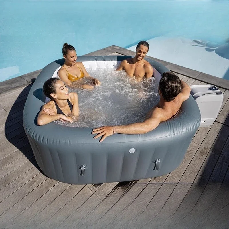 

Inflatable bathtub, outdoor hot spring bath, inflatable heated swimming pool, domestic Jacuzzi