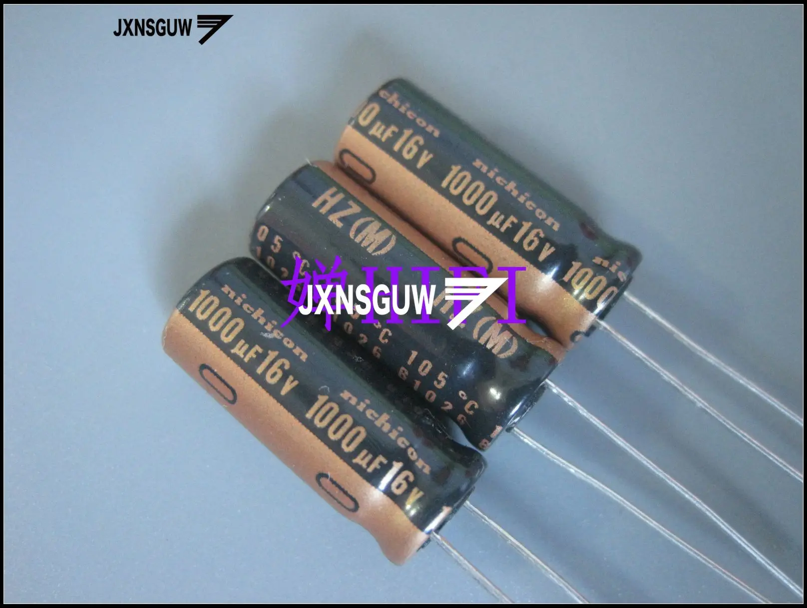 

20PCS NICHICON HZ 16V1000UF 8X20MM 1000UF 16V original audio Aluminum electrolytic capacitor 105 degrees 1000uF/16V