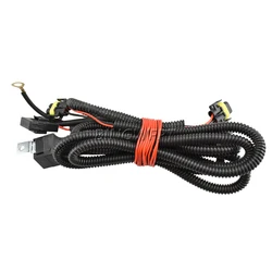 Fog Light Lamp Wires Harness Cable With Fuse For VW New POLO Golf For Jetta MK5 MK6