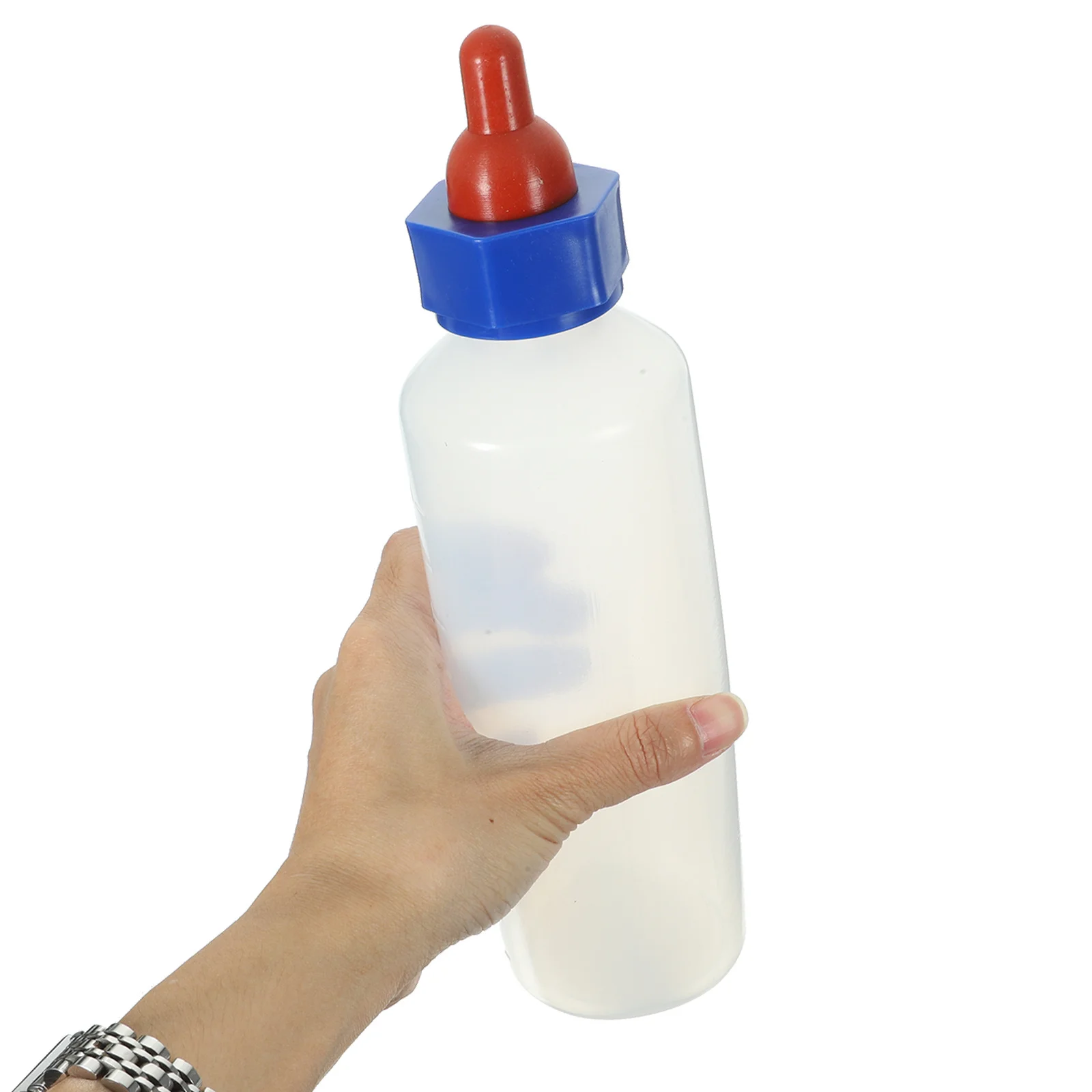 

500Ml Livestock Milk Bottle Strong Build Easy Clean Feeding for Lambs Goats Calves Young Animals Lamb Feeding Bottle