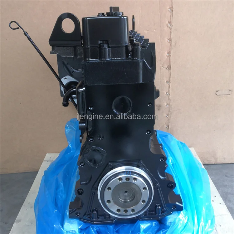 PC200-7 excavator motor 5.9l SAA6D102E-2 diesel base engine 6D102 long block