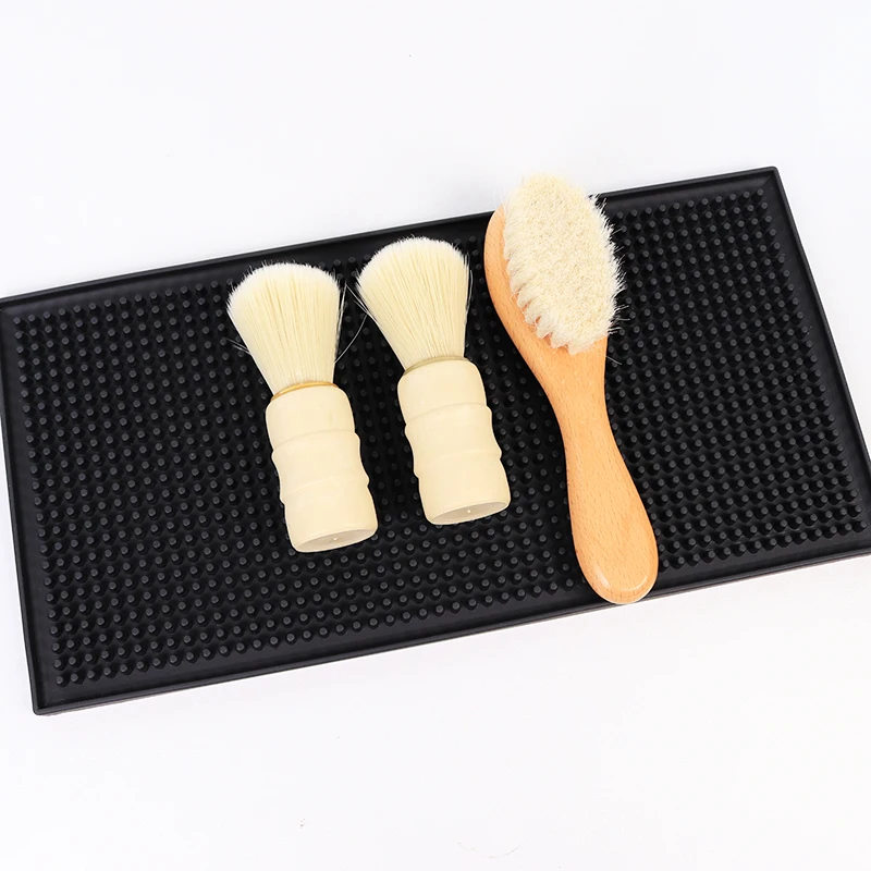 

1 шт., мини-инструмент для стрижки волос, коврик для парикмахерской, зажим для стрижки волос, расческа, силиконовый коврик, профессиональный силиконовый коврик для стрижки волос