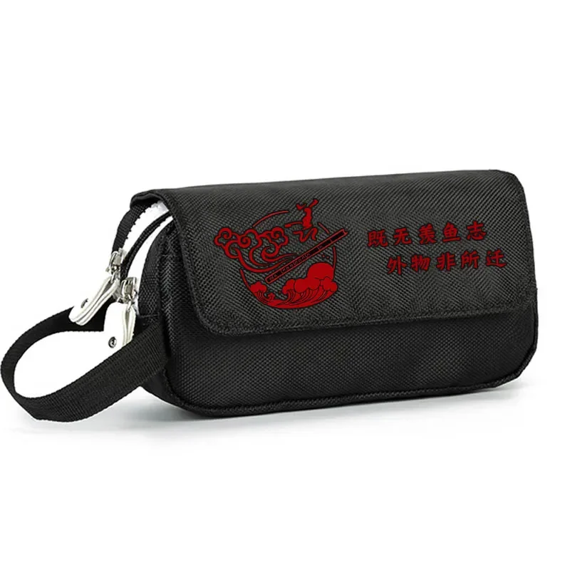 Anime Grandmaster of Demonic Cultivation Wei Wuxian Lan Wangji Waterproof Large Capacity Storage Pencil Case Stationery Gift