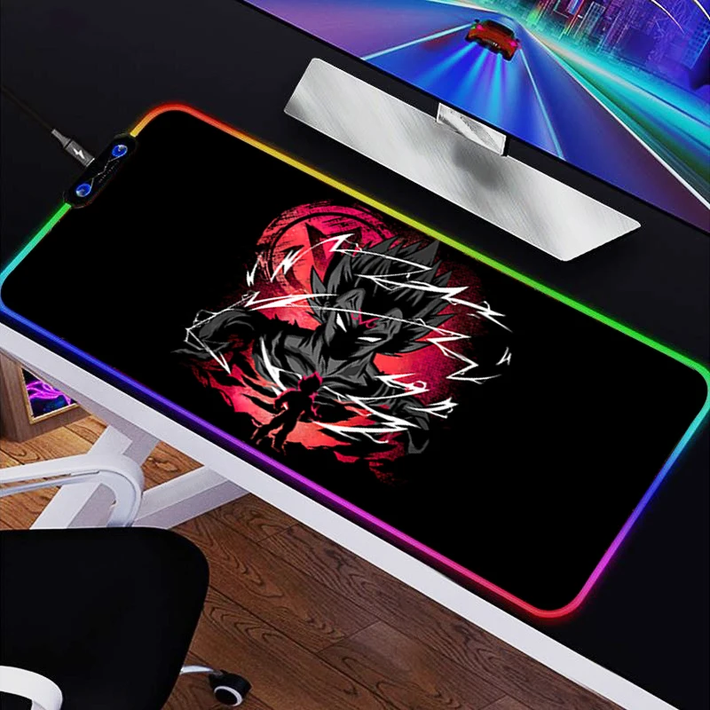 

Mouse Pad PC Accessories Keyboard Pad Office Desk Mat Anime Tablet Pad Anti Slip Rubber Mousepad Gaming Dragon Ball Extended Pad
