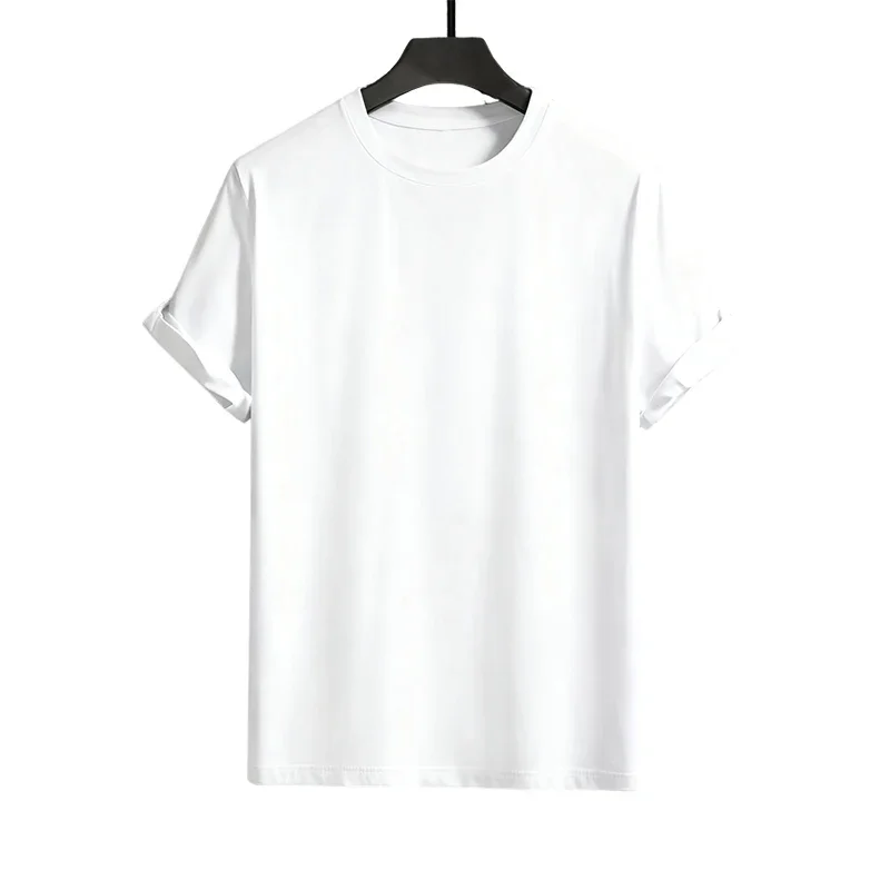 الحضرية عارضة الأزياء الذكور المحملات دعوى الربيع الصيف الراحة بارد وتتسابق الرجال رياضية طاقم الرقبة تي شيرت و Sweatpants سوداء