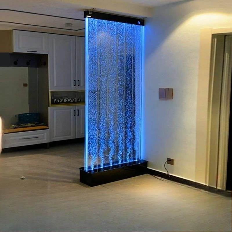 Simple water curtain screen partition bathroom living room entrance barrier intelligent water wall water curtain wall
