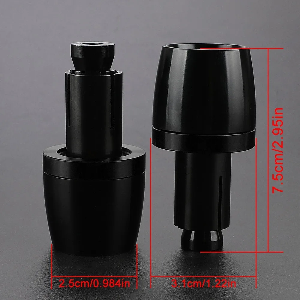 Motorcycles For DUCATI SPORT1000 1000 SPORT 2006-2009 2008 2007 Handlebar Grips Cap Weight PartsAnti Vibration Silder Plug Ends