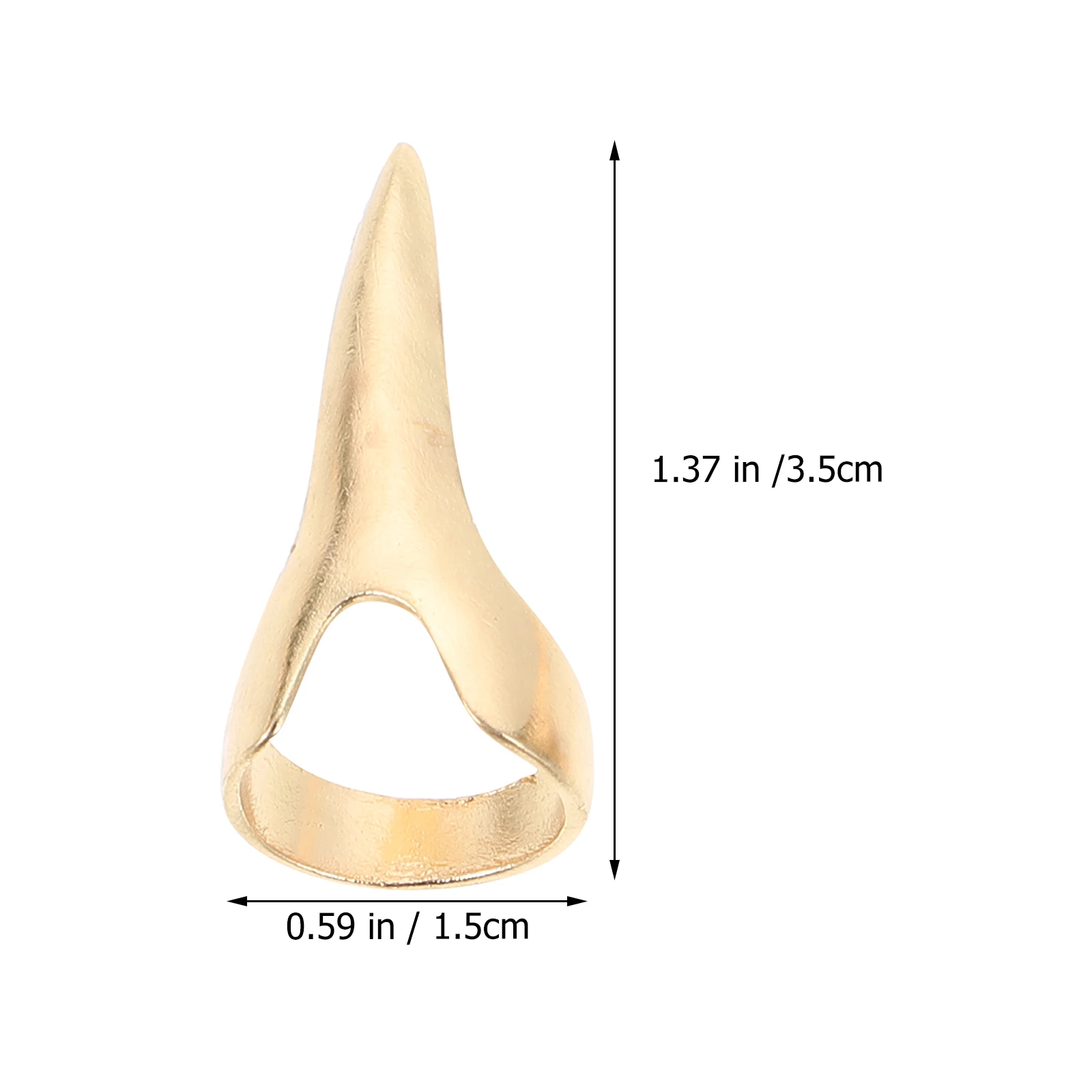 8 Pcs Nail Ring Halloween Decor Rings Party Props for Finger Accessory Festival