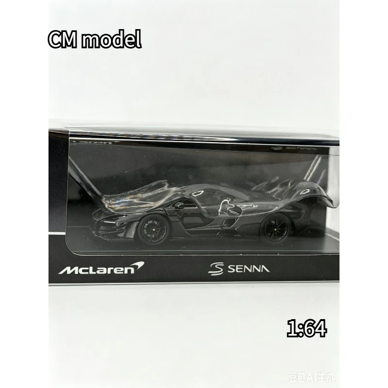 

CM model 1:64 McLaren Sebastian GTR, die-cast alloy model, boys' toy, adult collection piece, holiday gift.