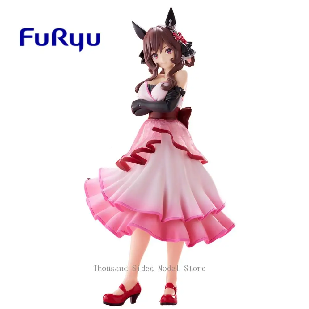 

Original FuRyu Trio-Try-iT Figure Umamusume: Pretty Derby Gentildonna 22Cm Anime Figure PVC Model Collectible Toys For Boys Gift