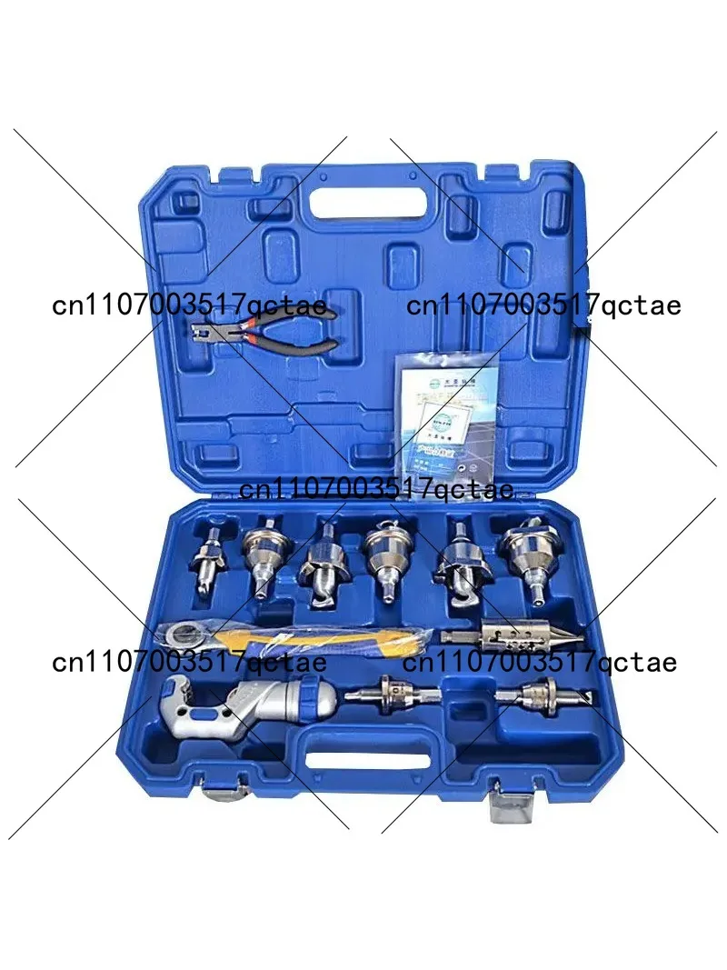 

T800 T-Hole Copper Tube Puller Reducer Welding Hard Copper Material Durable Refrigeration Tool Tee-Extractor Set for Plumbing An