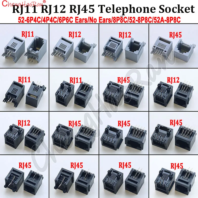 2PCS RJ45 RJ12 RJ11…