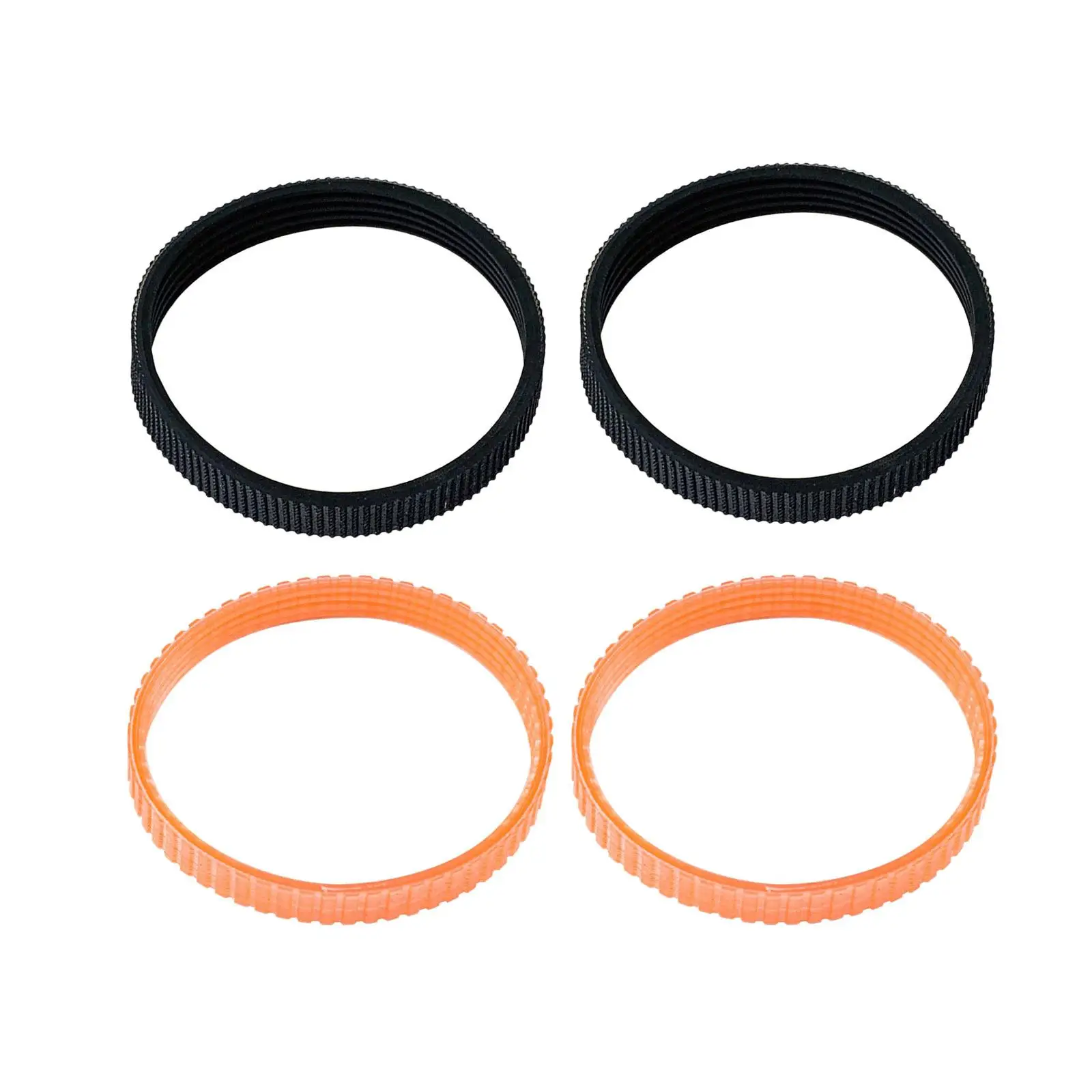 2Pcs Planer Drive Belt Replacement Practical Accessories Carpentry Tool for 82mm Electric Planer Wood Workings