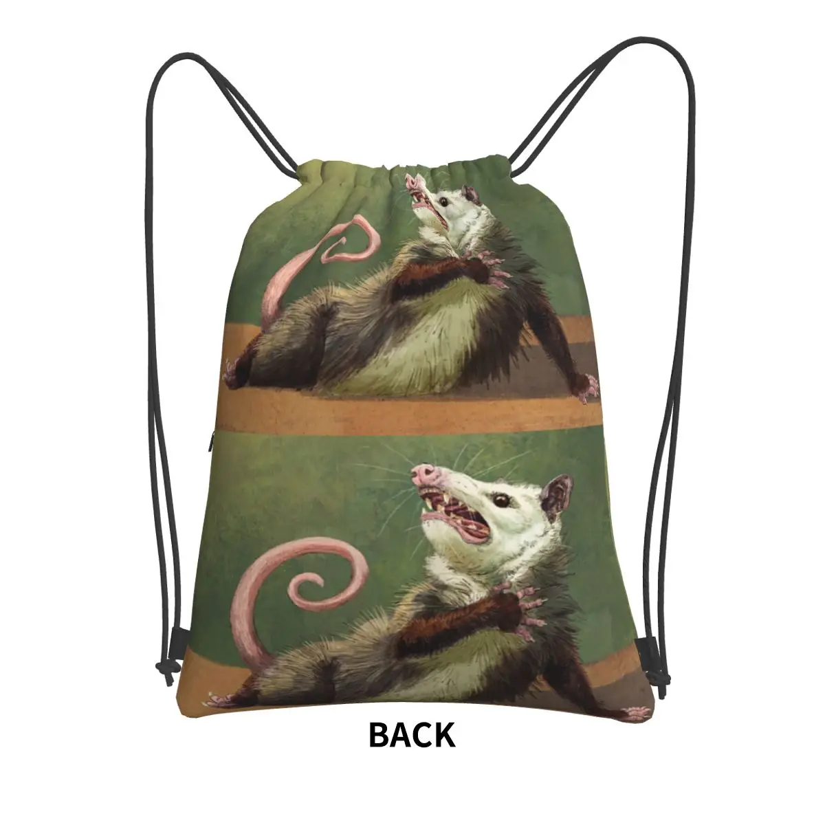 Amateur Opossum Actress Backpacks Fashion Drawstring Bags Sports Bag Book Bags for Travel Students
